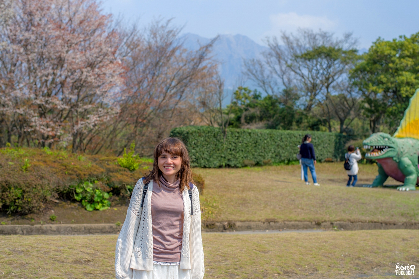 Le parc Sakurajima Nature Dinosaur, Kagoshima