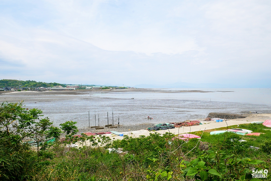 La baie de Tara dans la mer Ariake