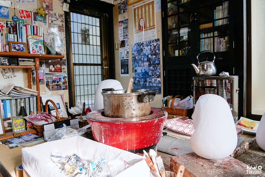 Atelier des Hime Daruma, Taketa, préfecture d'Ôita