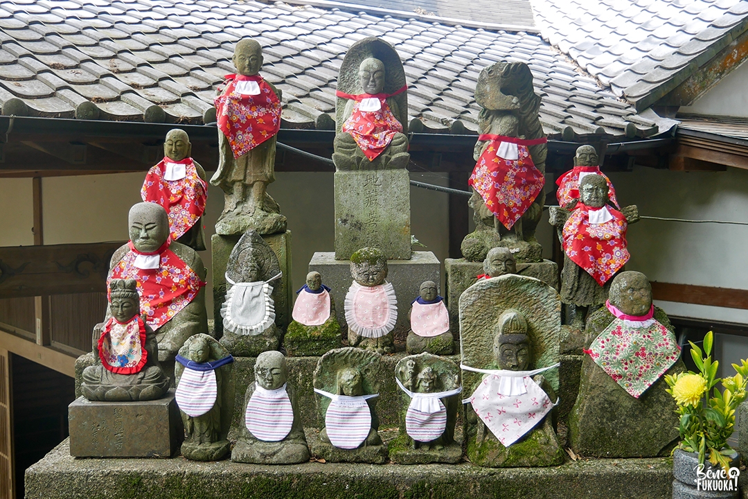 Jizô au temple Sannôji, village de Sasaguri, Fukuoka