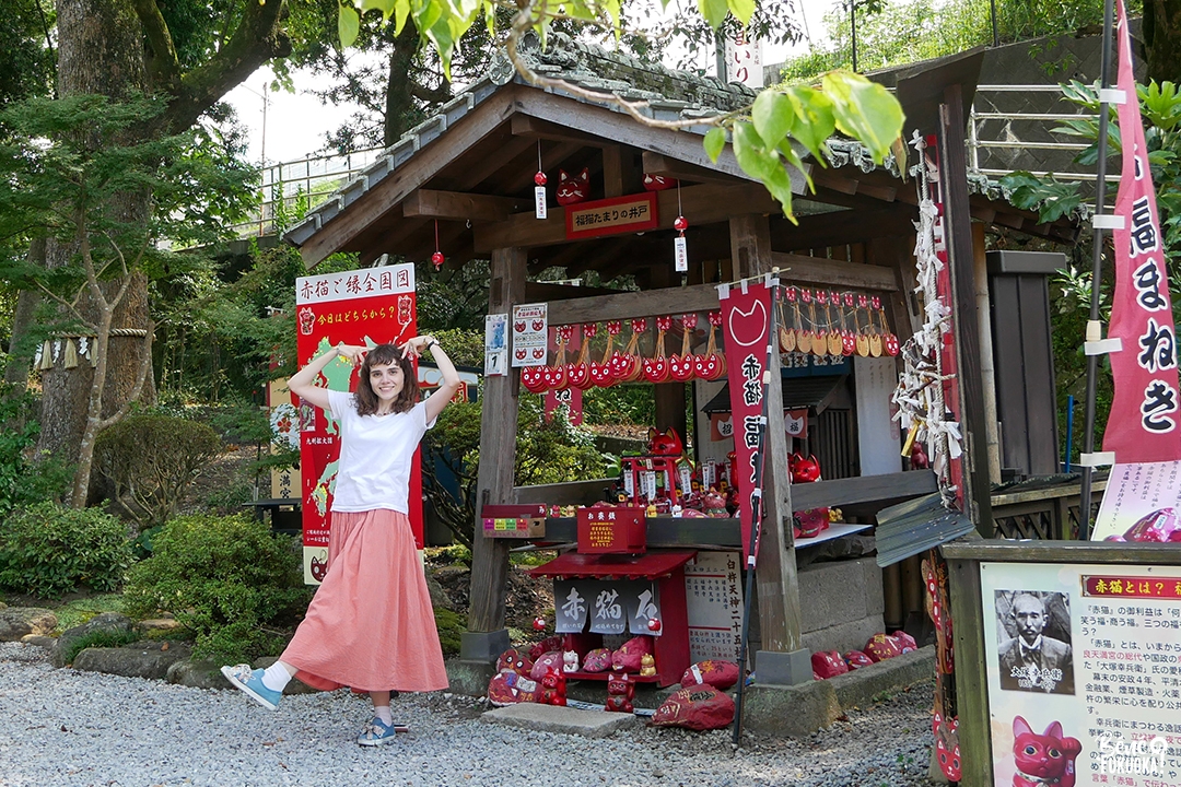 Akanekosha, le sanctuaire du chat rouge (Usuki, préfecture d'Ôita)
