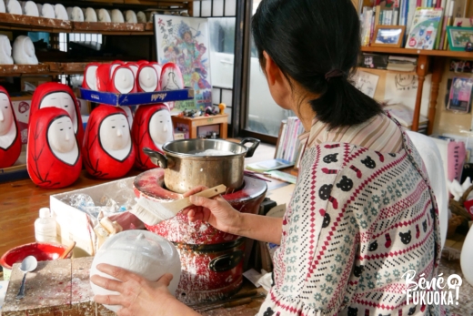 Rencontre avec les hime daruma