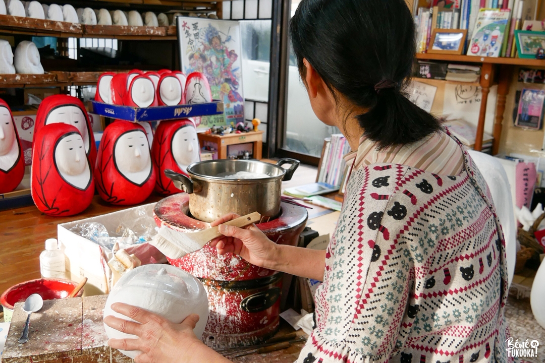 Rencontre avec les hime daruma