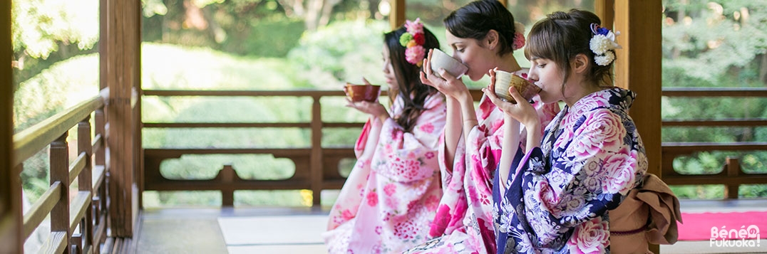Cérémonie du thé à Fukuoka