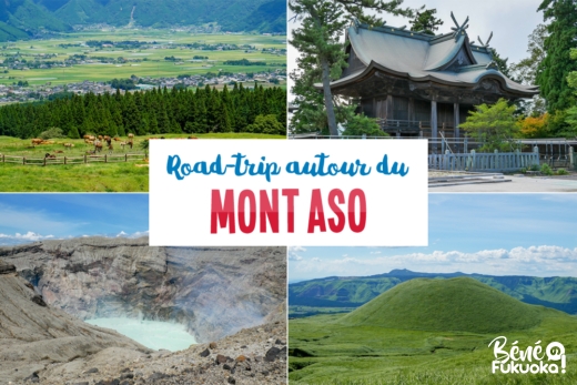 Road trip autour du mont Aso