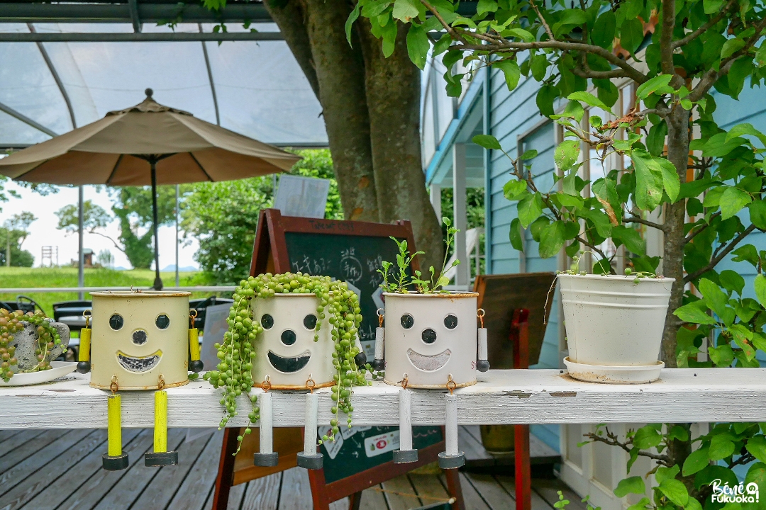 Café au parc de Nokonoshima, Fukuoka