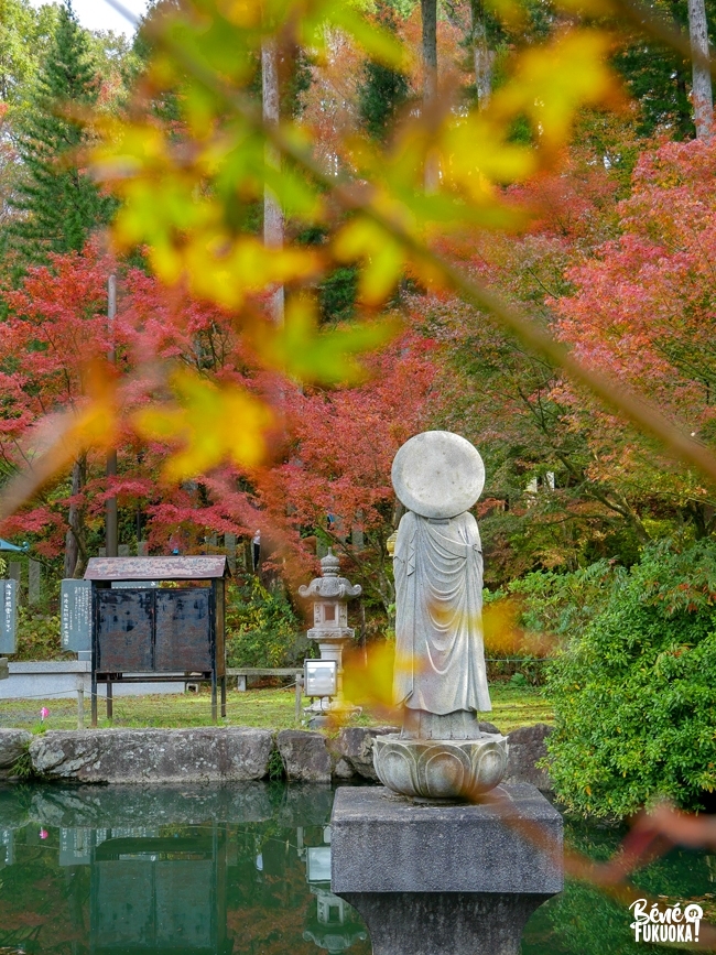 Lac Roku Jizô Ike, temple Nomiyama Kannon à Sasaguri, Fukuoka