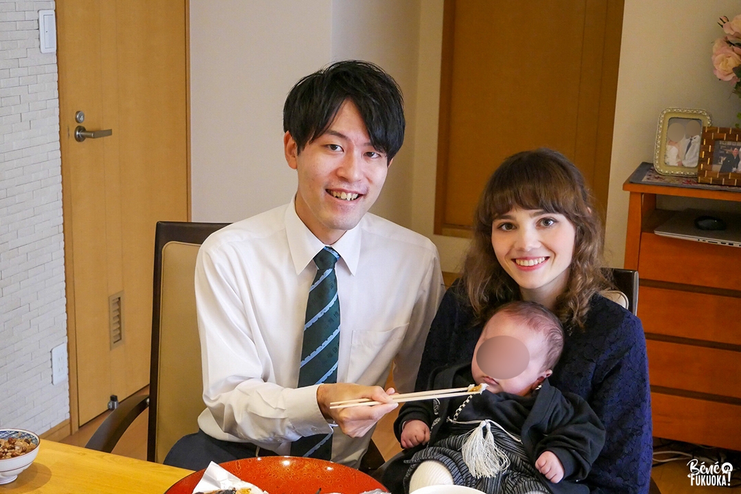 Okuizome, le premier repas des bébés japonais
