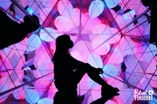 Visite de l'expo teamLab Forest à Fukuoka