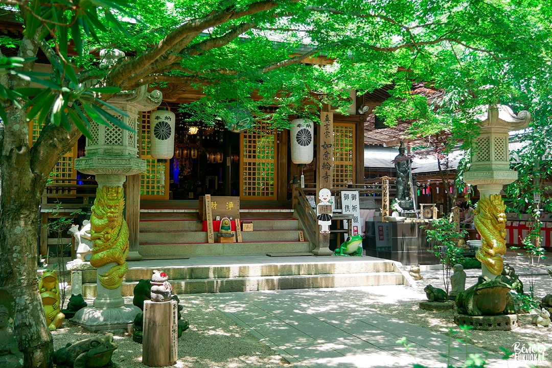 Kaeru-dera (Nyoirin-ji), le temple des grenouilles de Fukuoka
