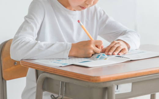 Ses premiers cours de français à Fukuoka