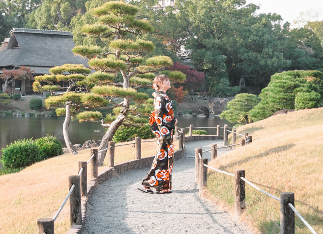 Itinéraire Kumamoto - jardin Suizen-ji